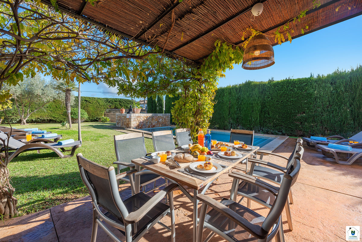 Ansicht 6 der Villa Maronja bei Pollença, Mallorca
