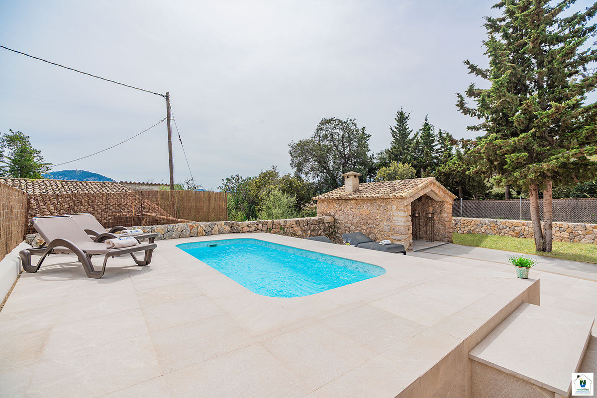 Ansicht 6 der Villa Punxa Siquier bei Pollença, Mallorca