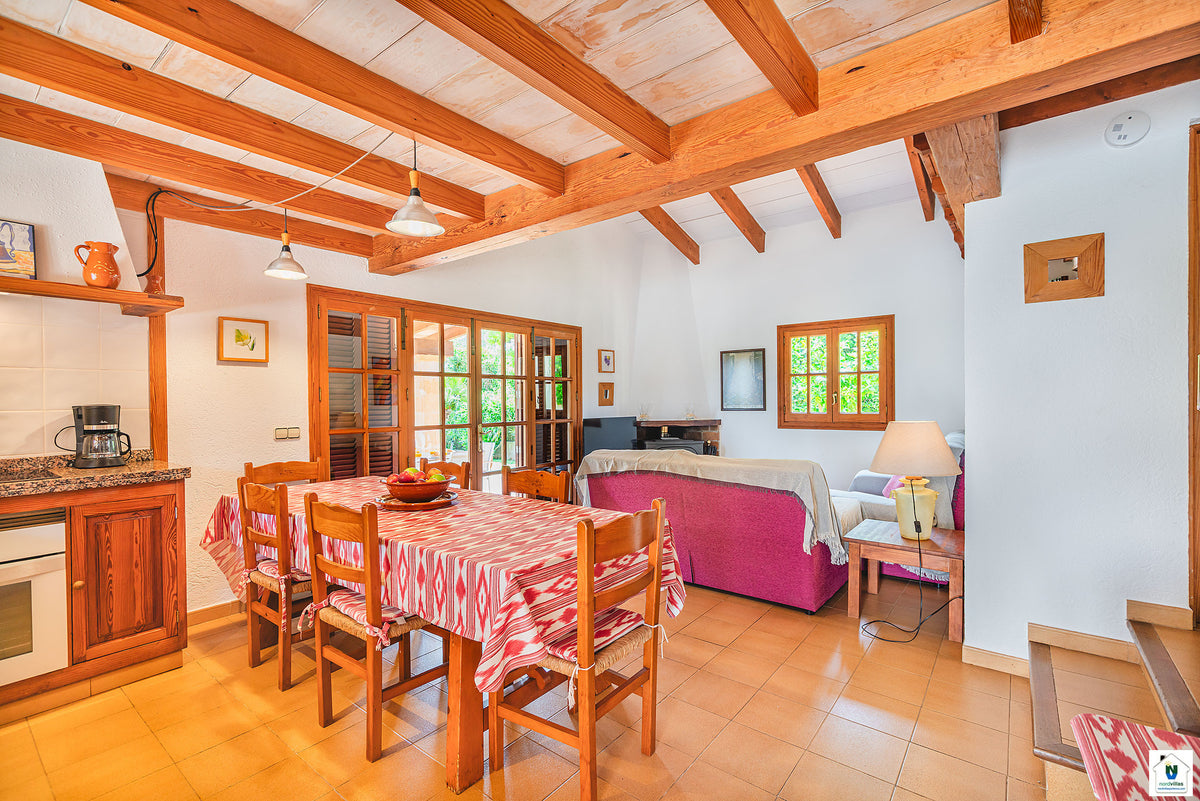 Impression der Villa Tintorer bei Port de Pollença, Mallorca