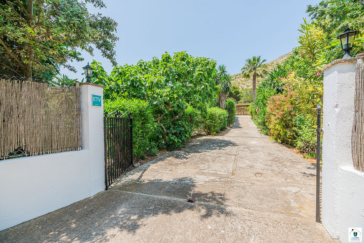 Impression der Villa Tintorer bei Port de Pollença, Mallorca