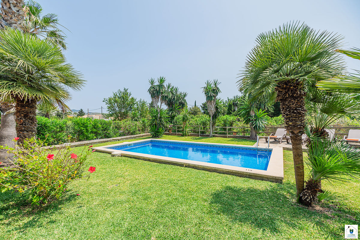 Impression der Villa Tintorer bei Port de Pollença, Mallorca