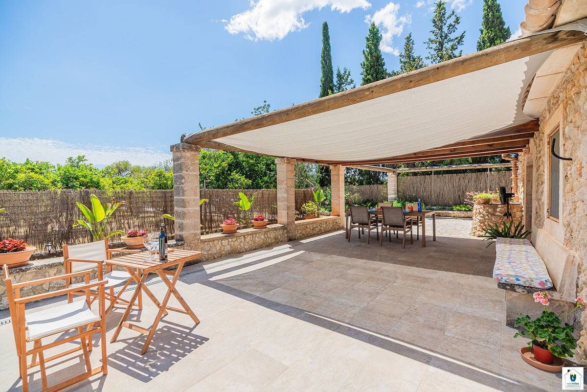 Impression der Finca Sa Quarterada bei Campanet, Mallorca