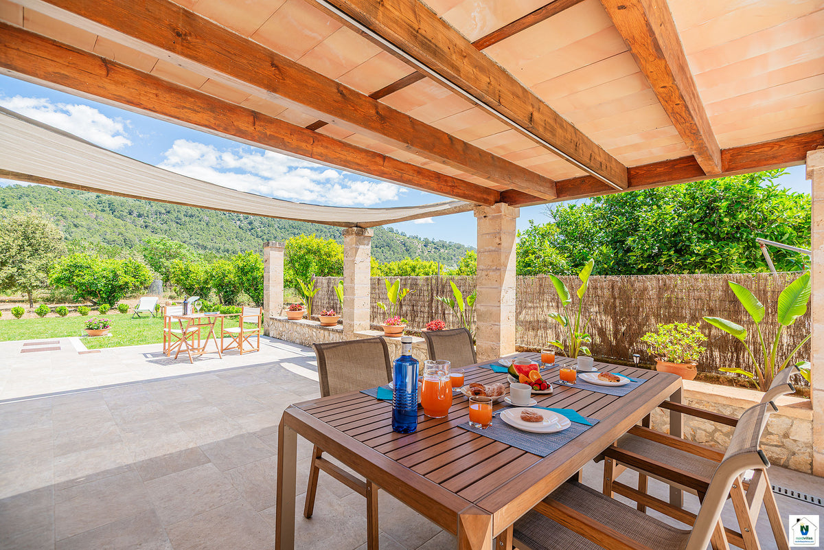 Impression der Finca Sa Quarterada bei Campanet, Mallorca