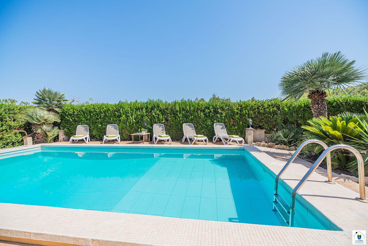 Ansicht 4 der Villa Can Marquet bei Pollença, Mallorca