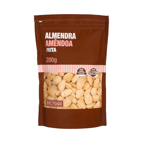 Almendras fritas y saladas, peladas – 200 g