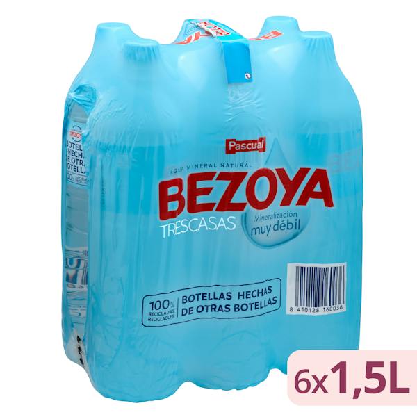 Agua mineral Bezoya – 6 × 1,5 L