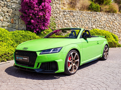 Audi TT RS Roadster mieten auf Mallorca – SG Sportwagen