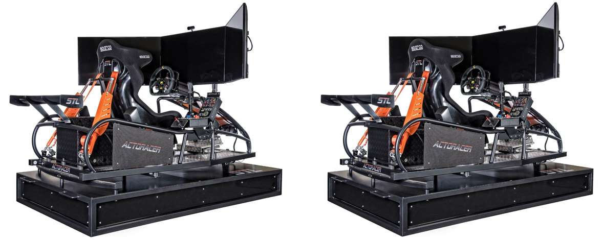 Sim-Racing-Event mit Freunden in der Motorworld Mallorca