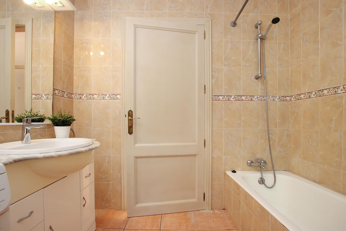 Badezimmer der Finca Bellmar bei Alcúdia, Mallorca