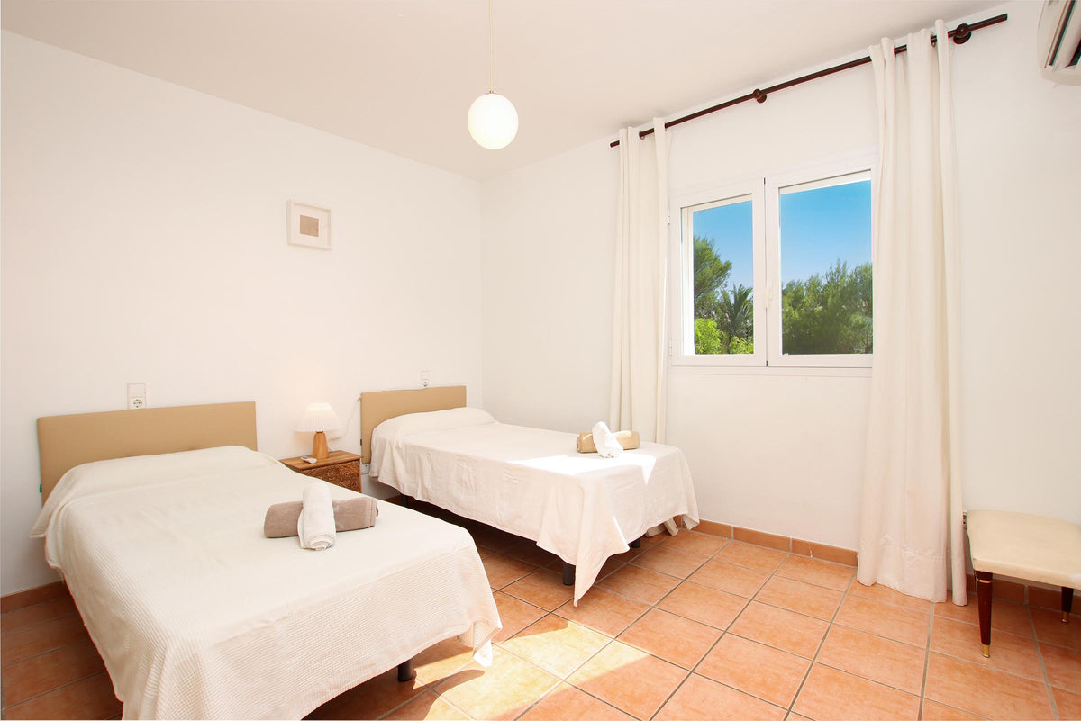 Schlafzimmer der Finca Bellmar bei Alcúdia, Mallorca