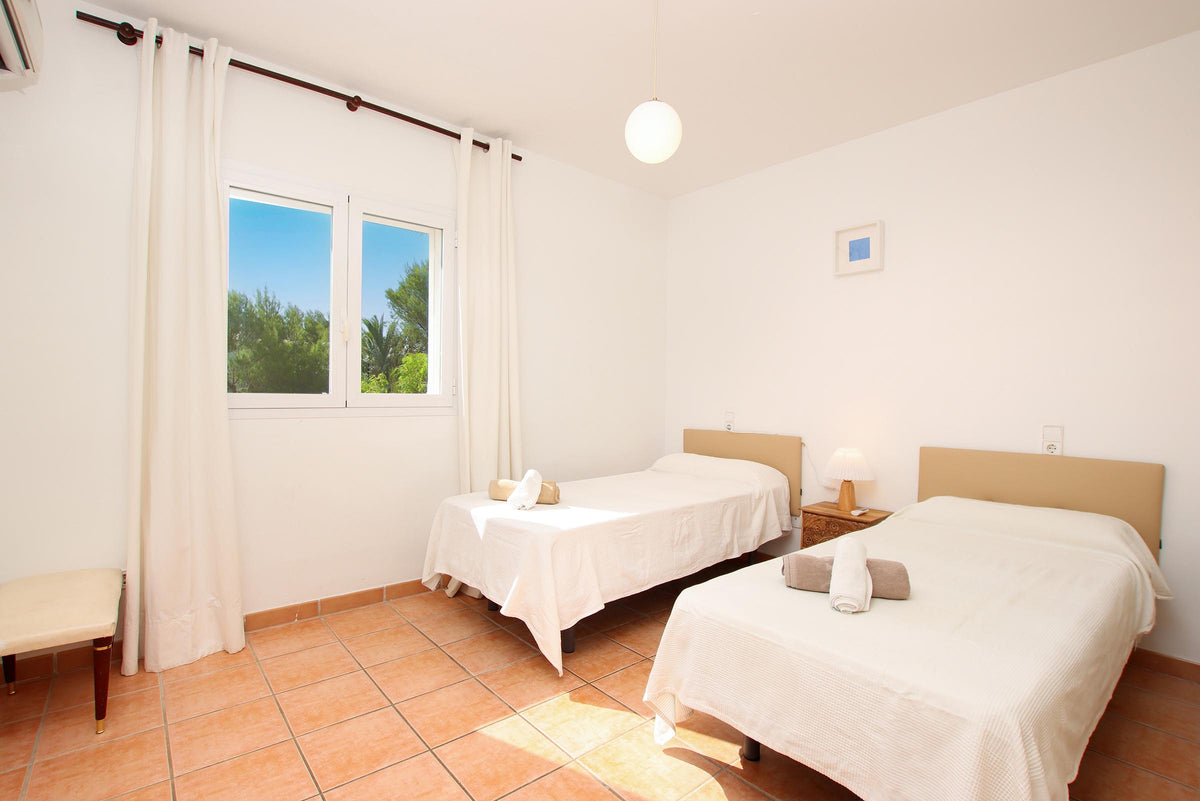 Schlafzimmer der Finca Bellmar bei Alcúdia, Mallorca