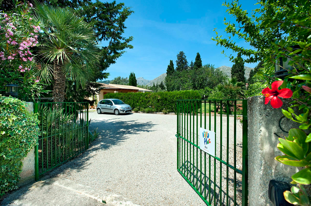 Impression der Finca Boi Verde bei Pollença, Mallorca