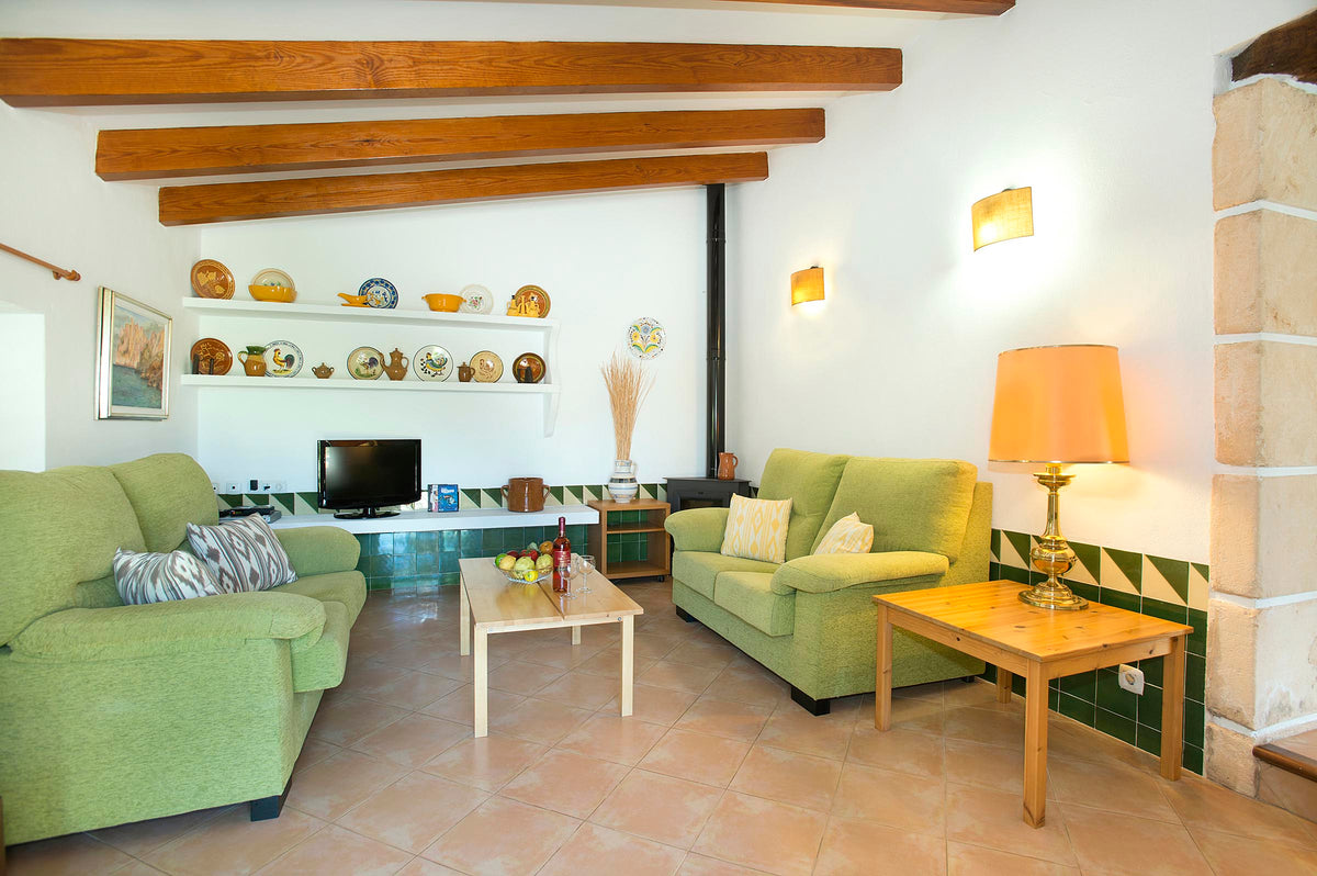 Impression der Finca Boi Verde bei Pollença, Mallorca