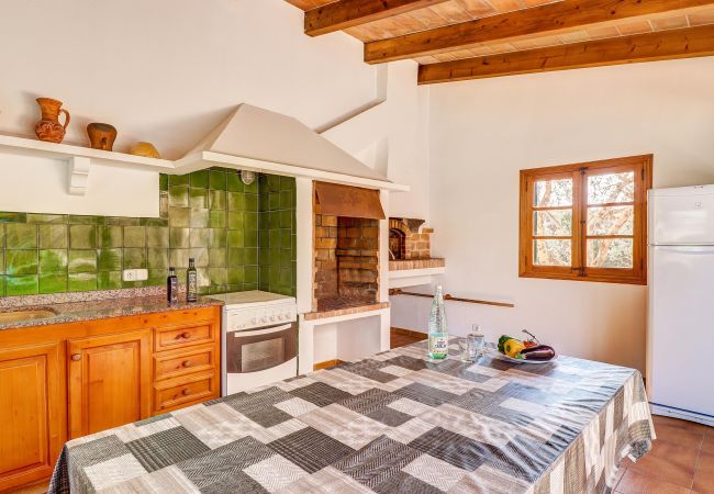 Impression der Finca Can Font bei Pollença, Mallorca