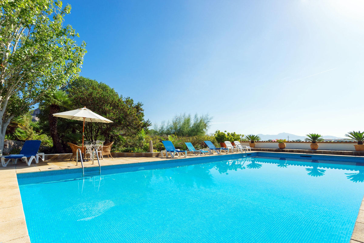 Pool der Finca Pedra Bonita bei Port de Pollença, Mallorca