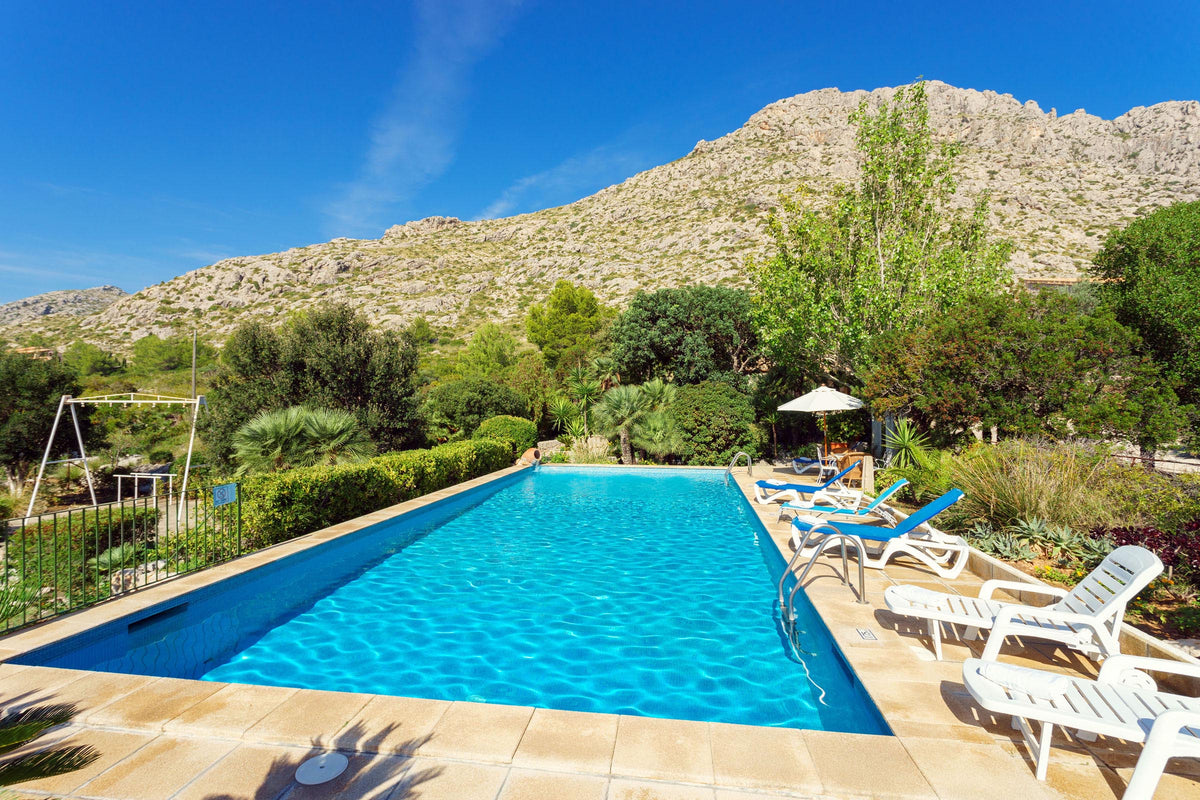Pool der Finca Pedra Bonita bei Port de Pollença, Mallorca