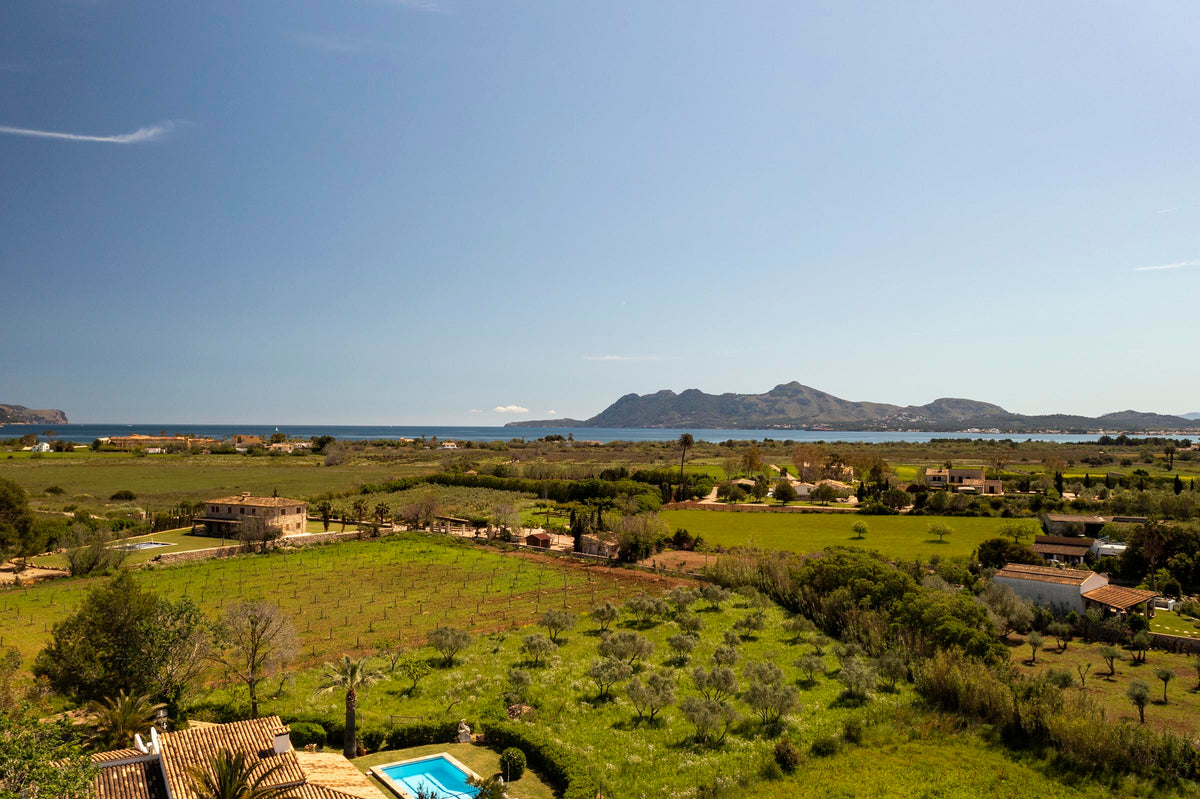 Impression der Finca Sa Clastra bei Port de Pollença, Mallorca