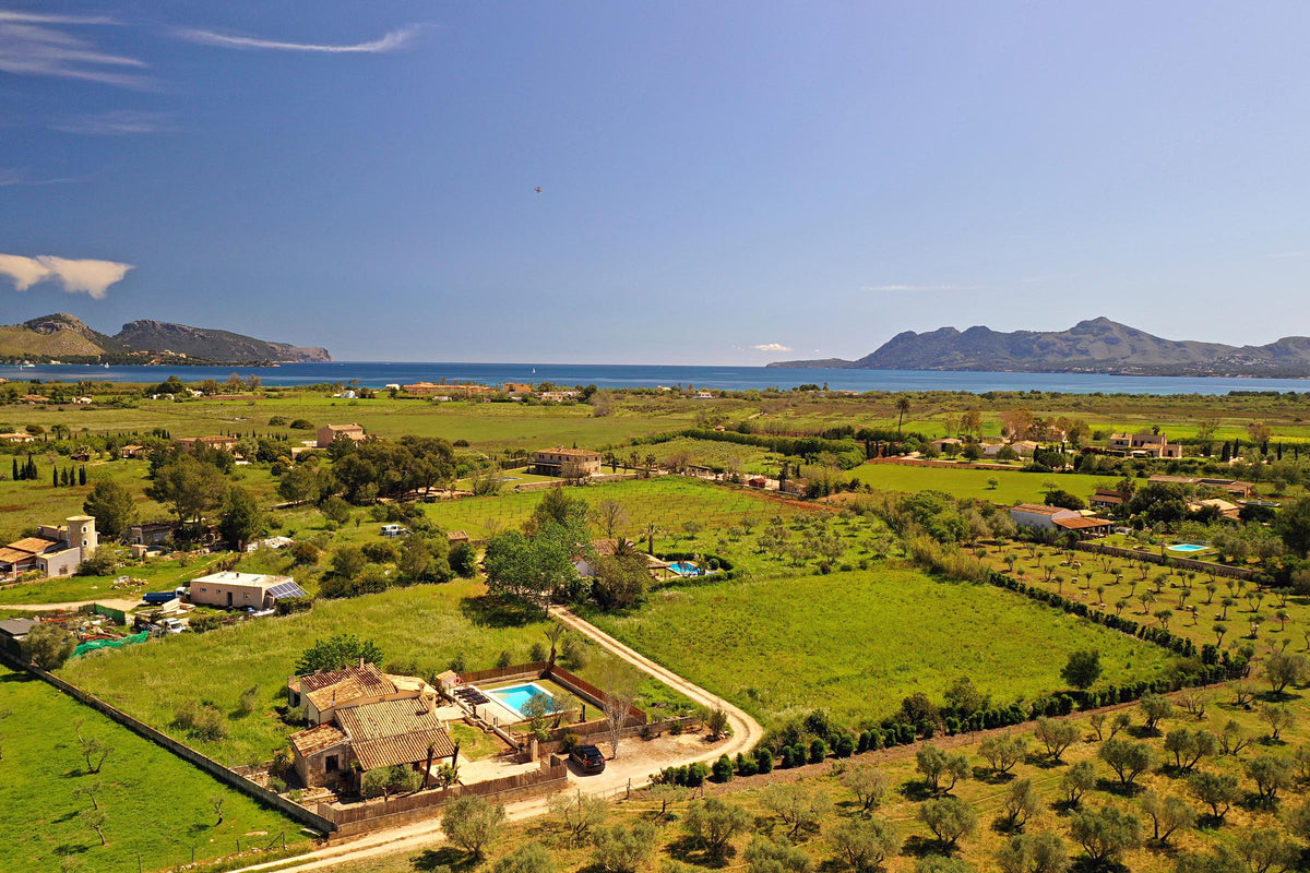 Impression der Finca Sa Clastra bei Port de Pollença, Mallorca