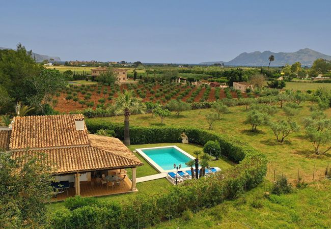 Impression der Finca Sa Murta bei Port de Pollença, Mallorca