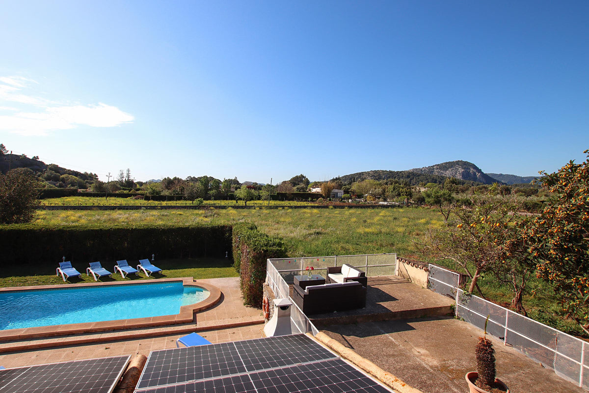 Pool der Finca Sa Vinya bei Pollença, Mallorca