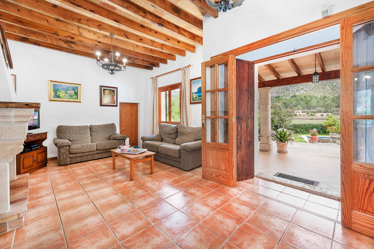 Impression der Finca Son Florit bei Cala Sant Vicenç, Mallorca