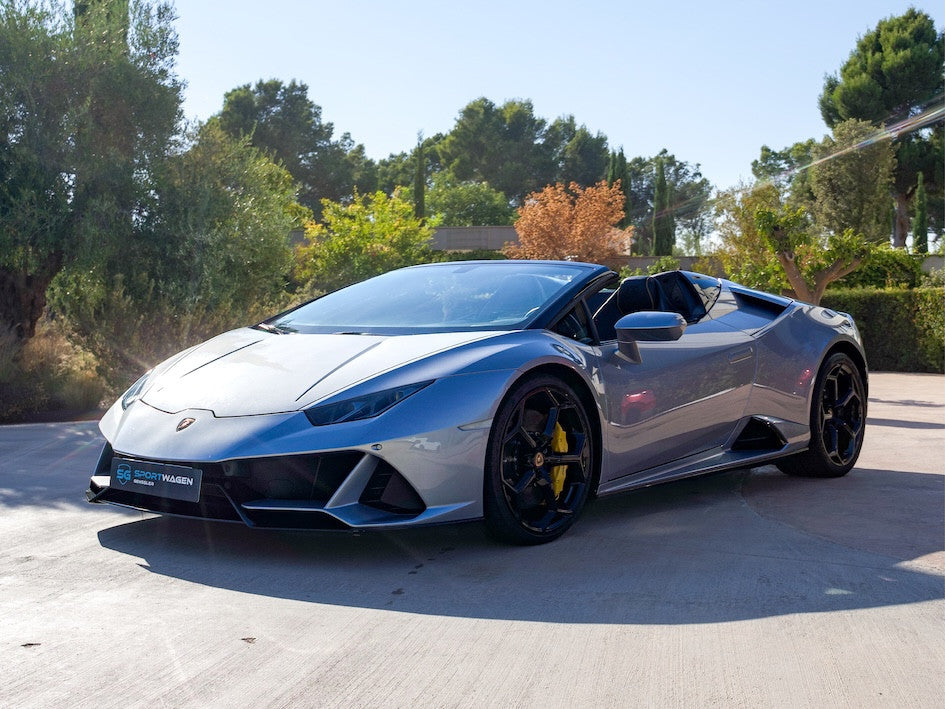 Lamborghini Huracán EVO Spyder mieten auf Mallorca – SG Sportwagen