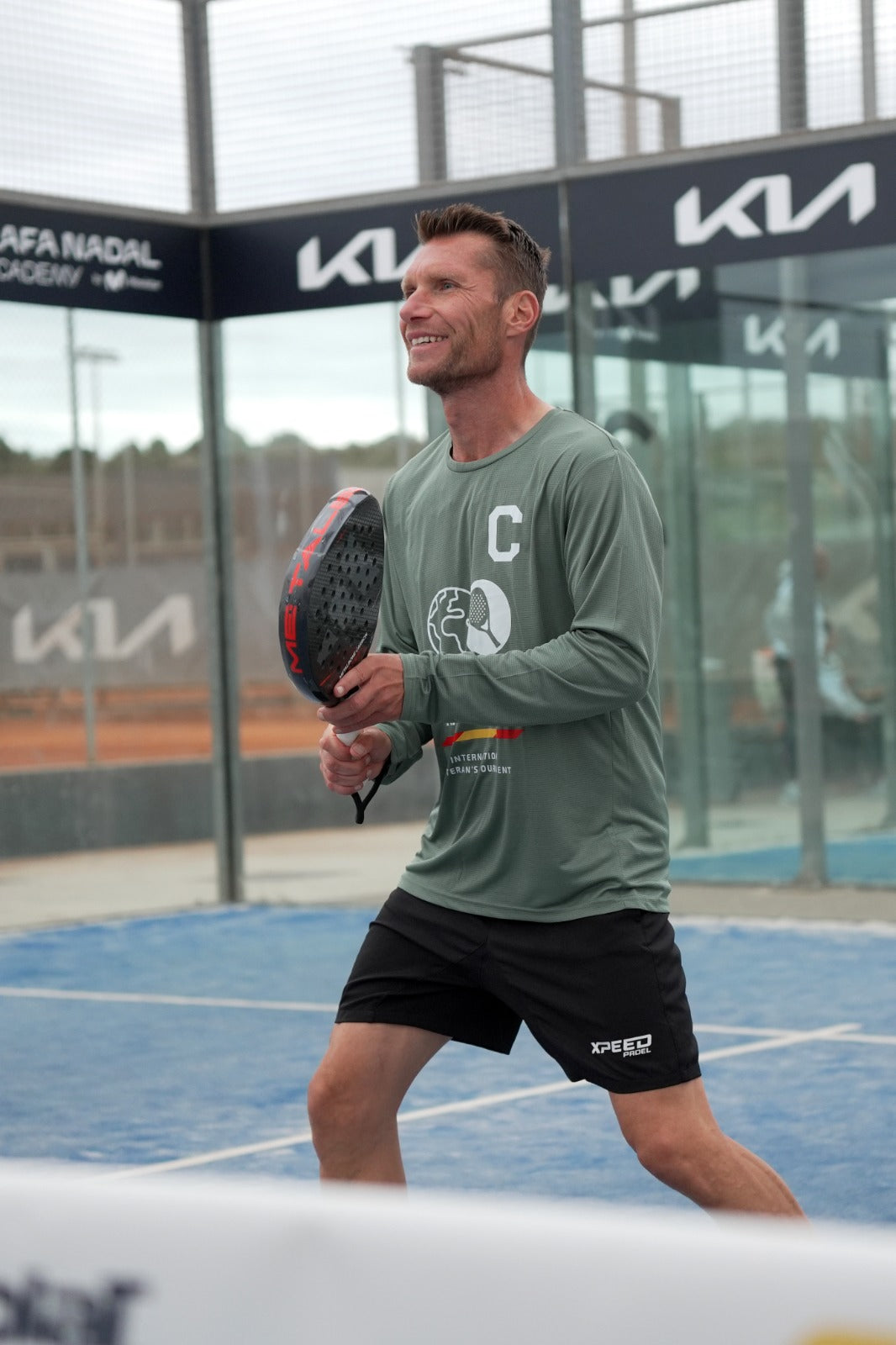 Padeltrainer Norman Messina von Enjoy Padel auf Mallorca