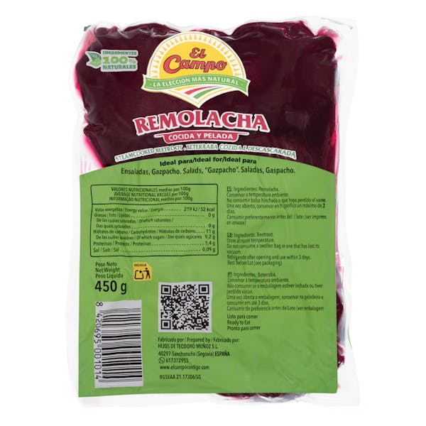 Rote Bete – gekocht & geschält