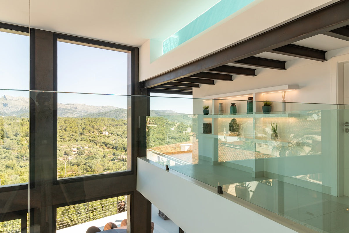 Wohnzimmer des Stadthauses Magico in Búger, Mallorca