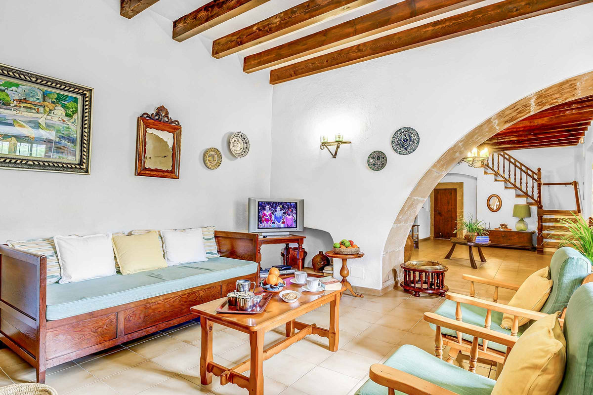 Impression der Villa del Sol Vich bei Cala Sant Vicenç, Mallorca