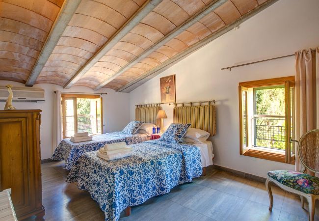 Impression der Villa Es Mirador bei Pollença, Mallorca