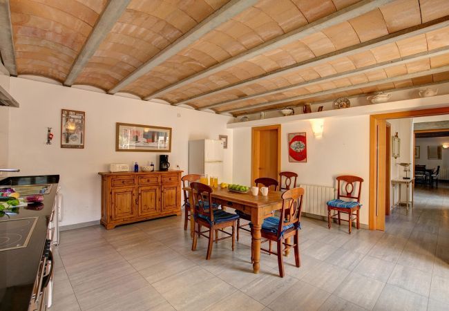 Impression der Villa Es Mirador bei Pollença, Mallorca