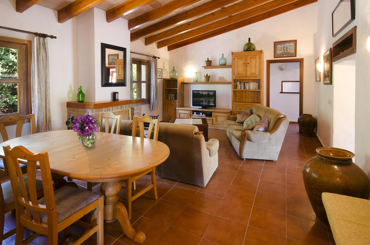 Impression der Villa Es Rafal bei Pollença, Mallorca