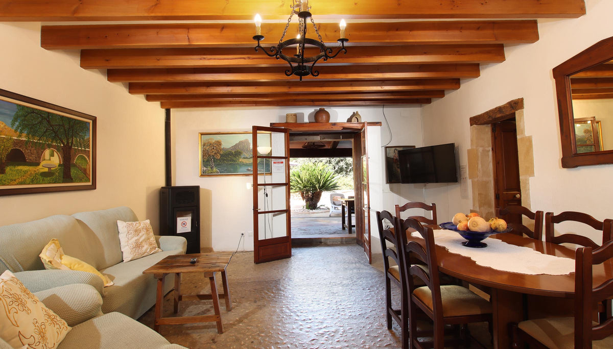 Impression der Villa Es Redoli bei Pollença, Mallorca
