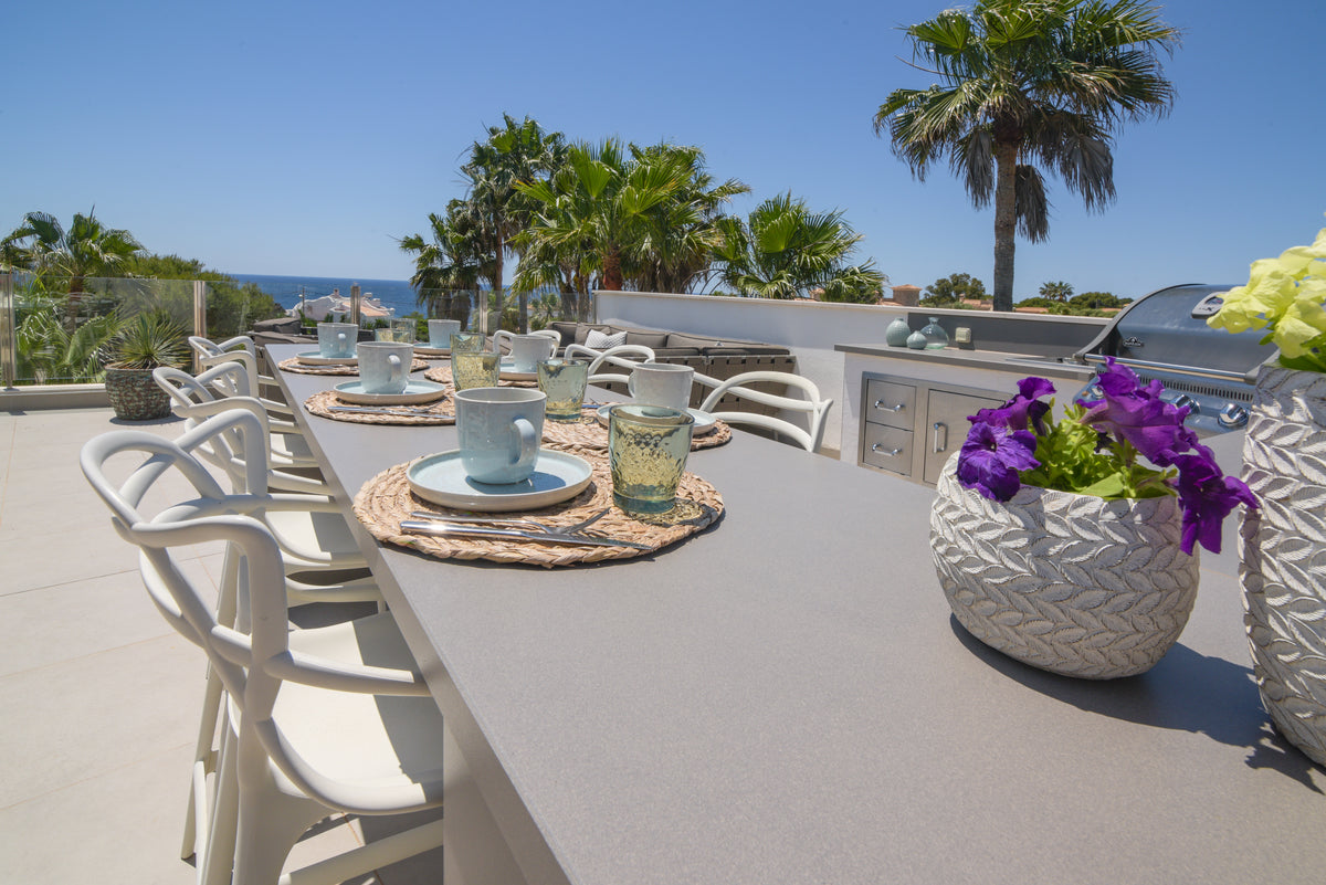 Dachterrasse der Villa Marie Sol in Cala Pi, Mallorca