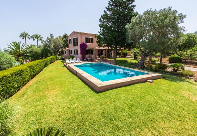 Impression der Villa Sa Badia bei Alcúdia, Mallorca