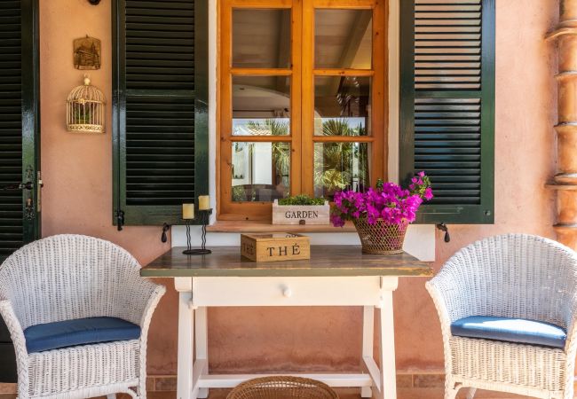 Impression der Villa Sa Badia bei Alcúdia, Mallorca
