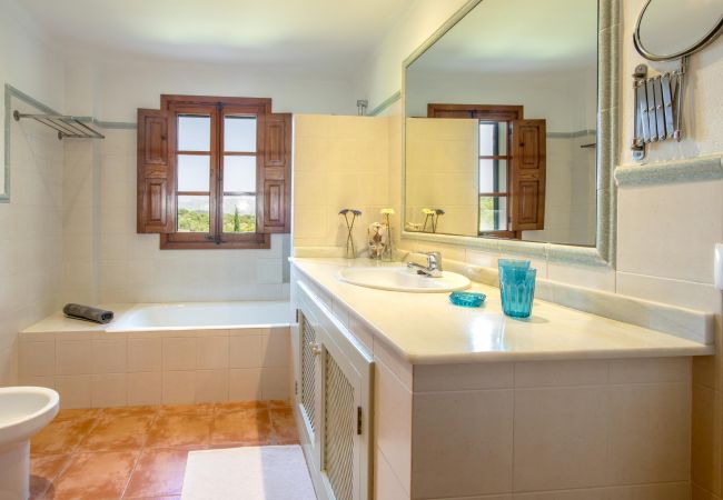 Impression der Villa Sa Badia bei Alcúdia, Mallorca
