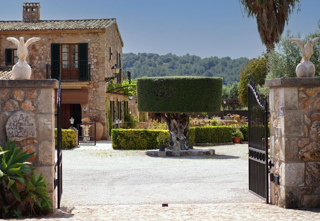 Impression der Villa Sa Fonteta bei Pollença, Mallorca