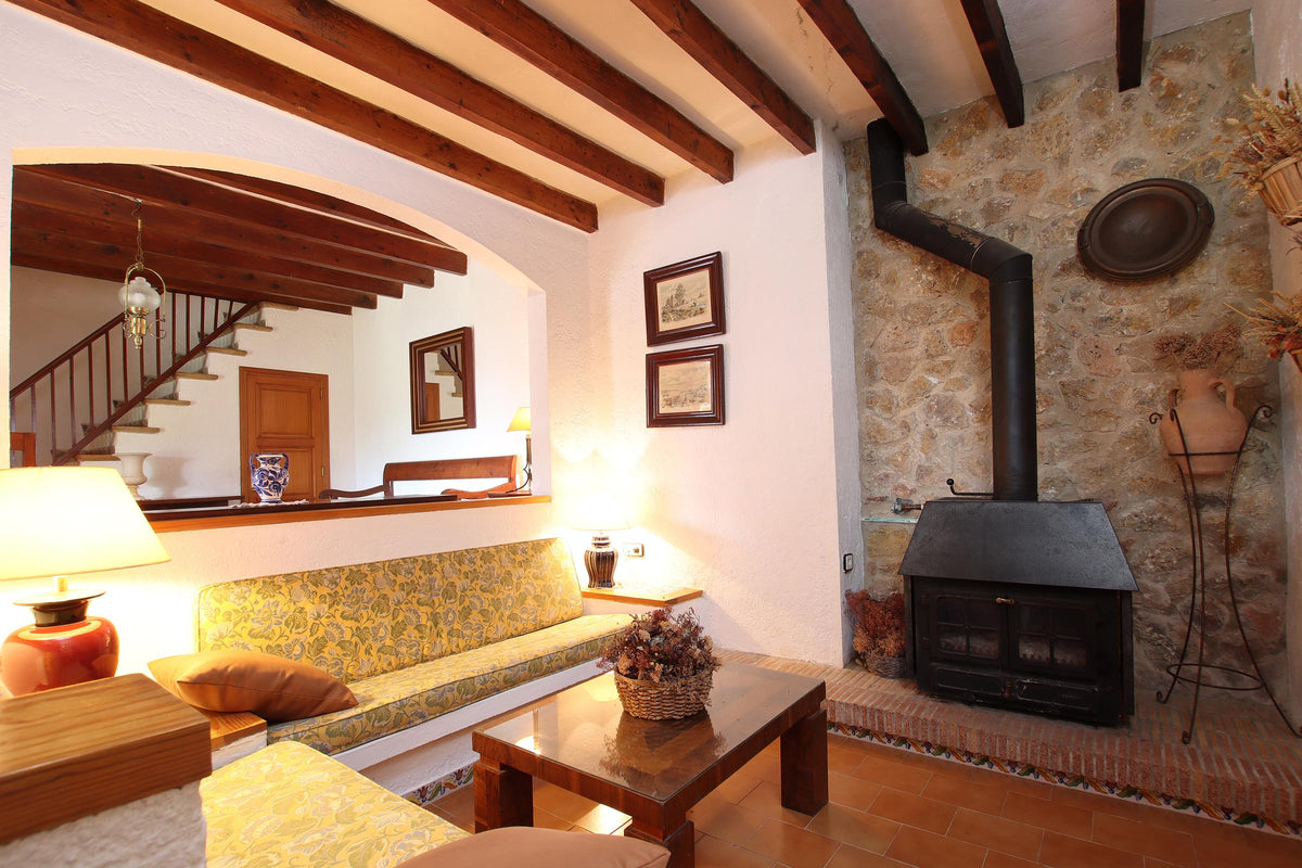 Impression der Villa Sa Lluna bei Pollença, Mallorca