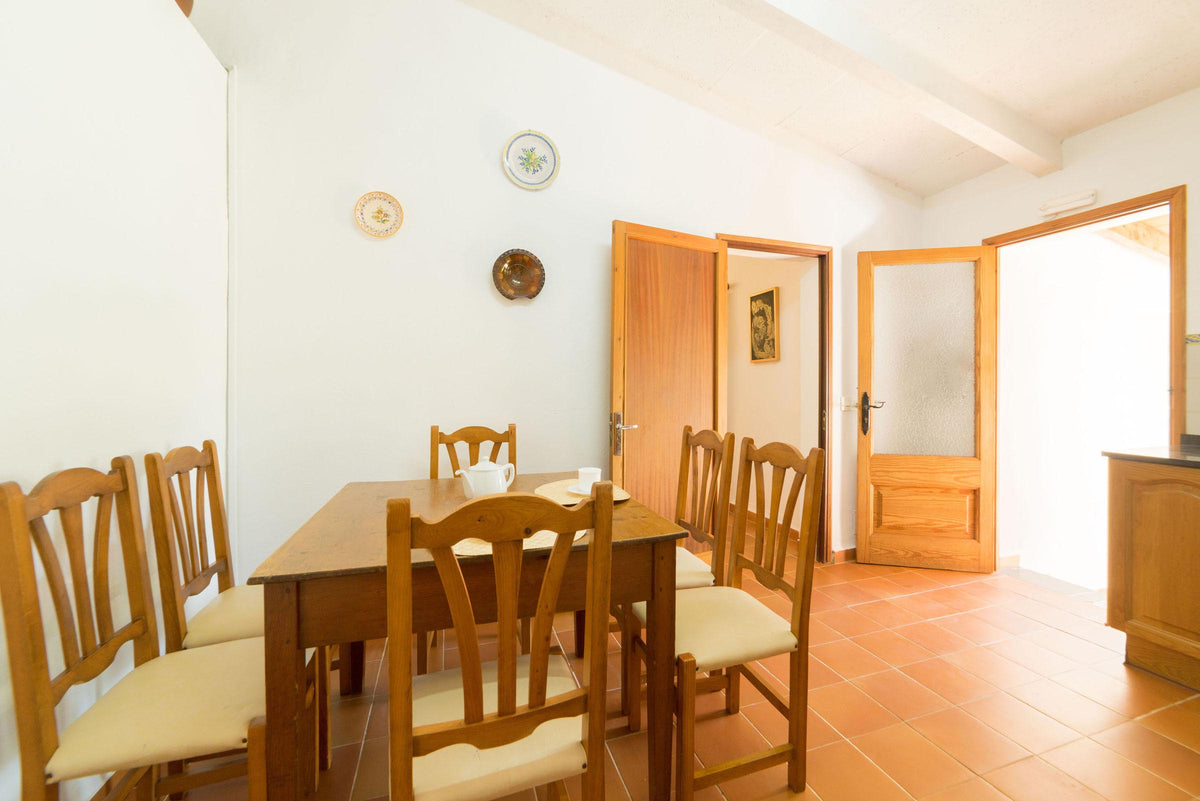 Küche der Villa Sa Pleta bei Alcúdia, Mallorca