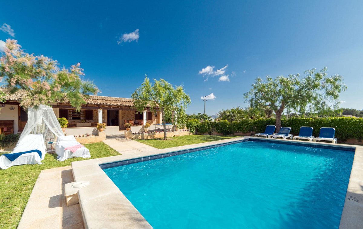 Pool der Villa Sa Pleta bei Alcúdia, Mallorca