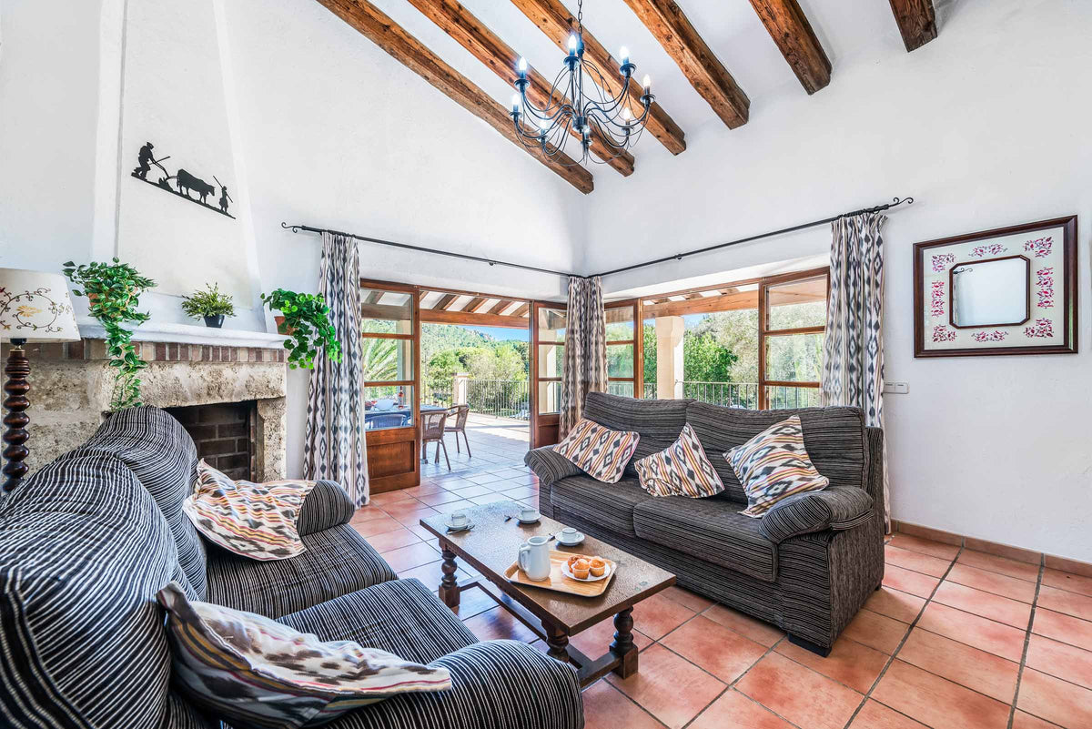 Impression der Villa Son Amat bei Cala Sant Vicenç, Mallorca