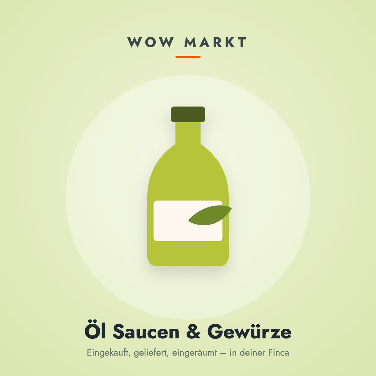 Olivenöl, Saucen und Gewürze – WOW MART Einkaufs-Guide für Mallorca