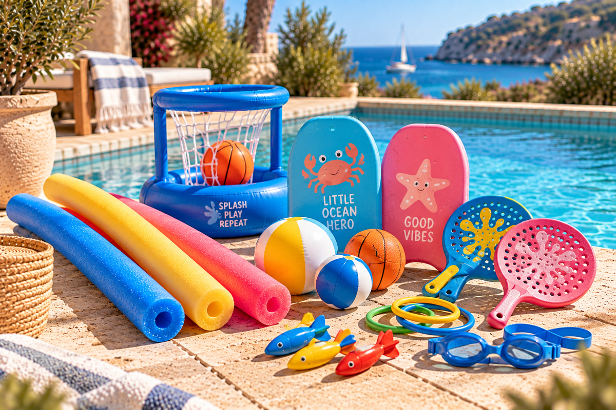 Pool-Spaß-Paket für Kinder – Klein