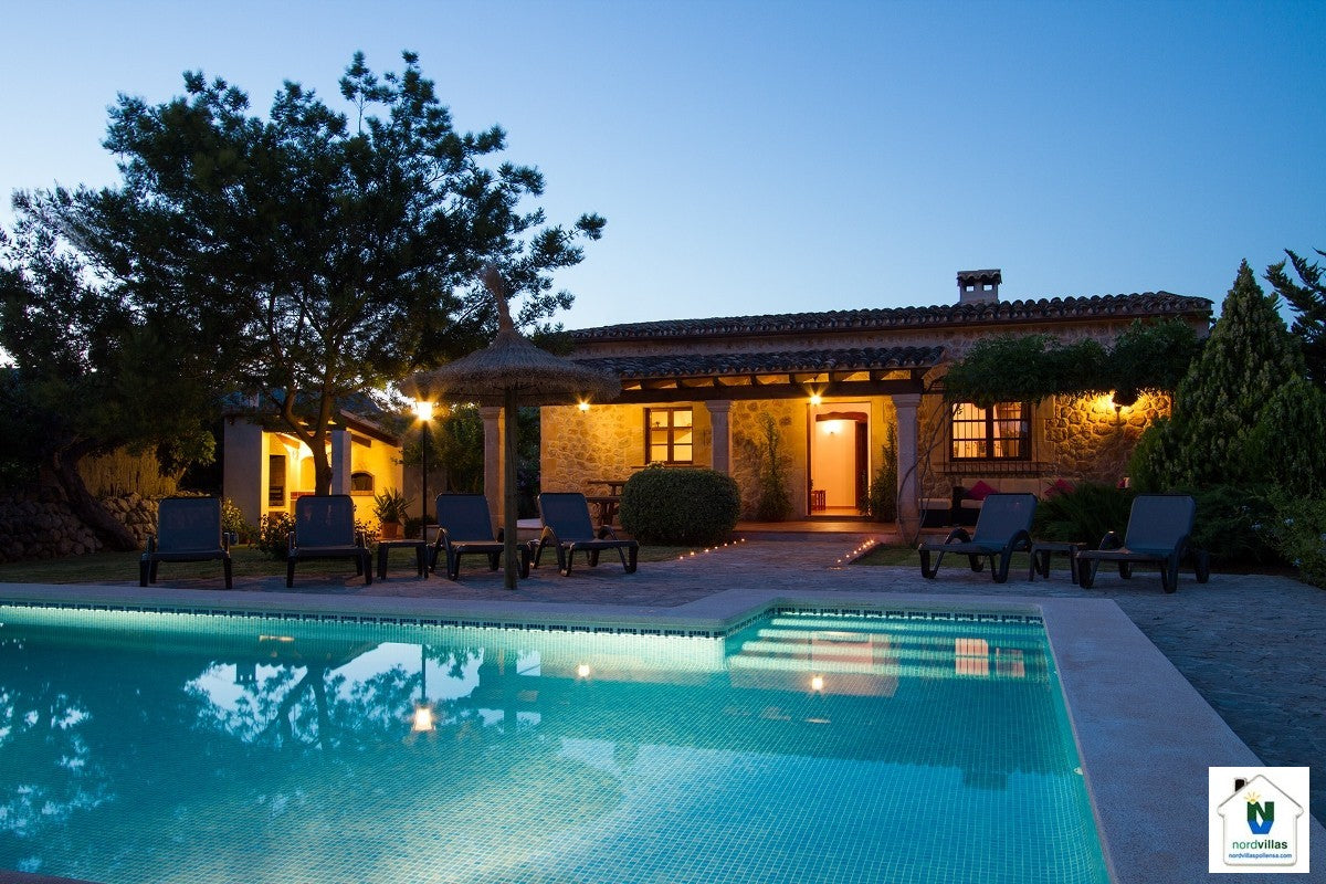 Impression der Finca Daniel bei Pollença, Mallorca