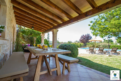 Impression der Finca Daniel bei Pollença, Mallorca