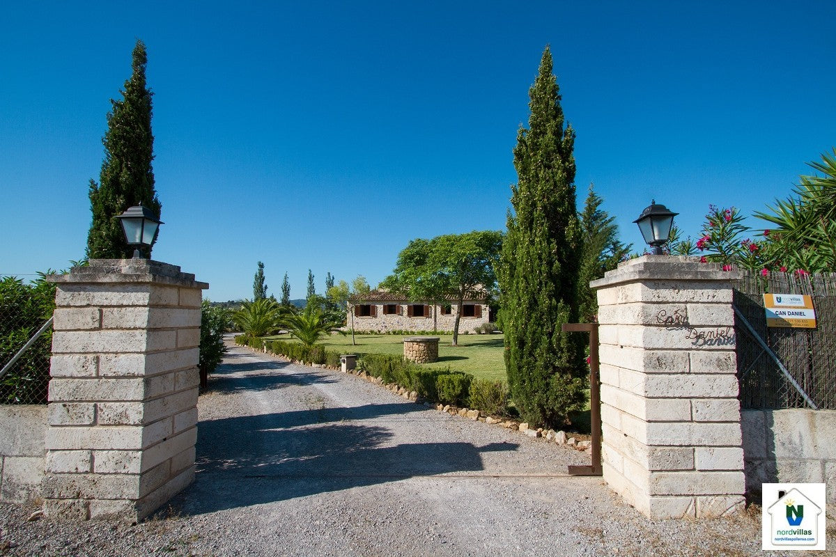 Impression der Finca Daniel bei Pollença, Mallorca