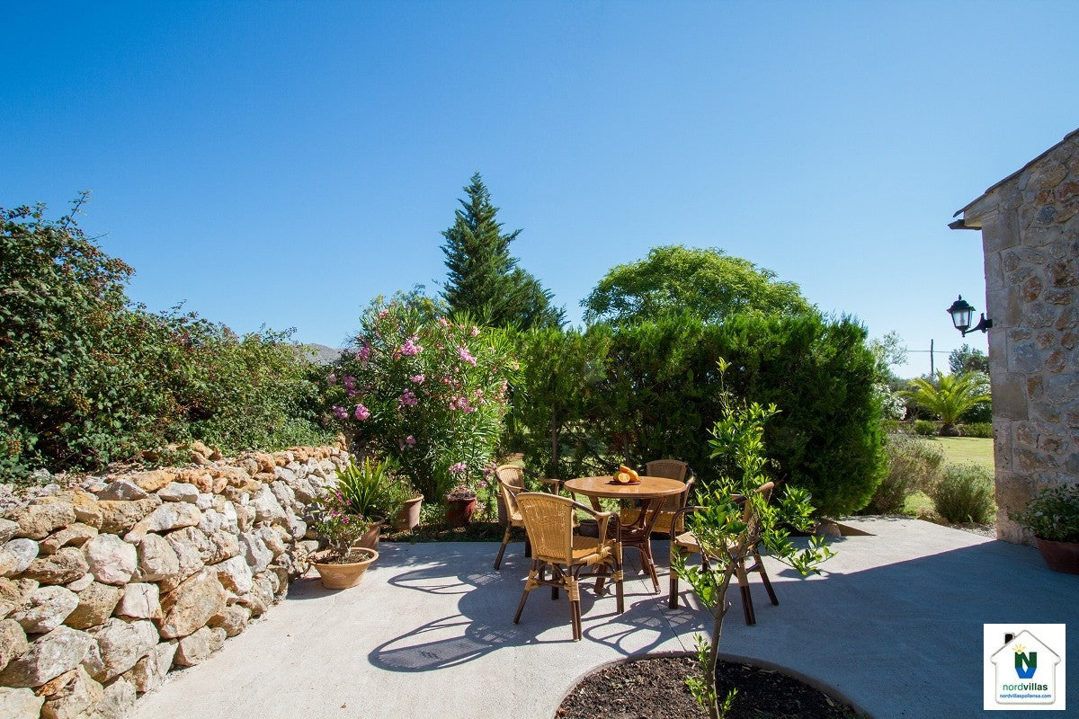 Impression der Finca Daniel bei Pollença, Mallorca