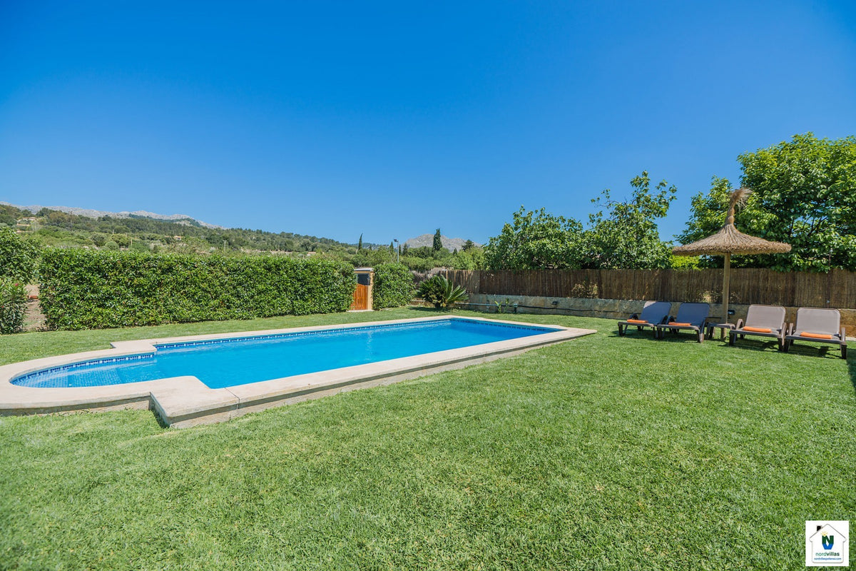 Impression der Villa La Rafal bei Pollença, Mallorca